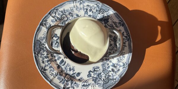 Fondant au chocolat & glace à la vanille