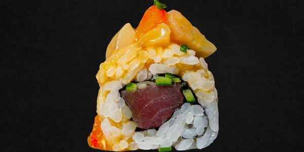 184 CEVICHE  ORANGE MANGO ROLL [8 Pezzi]