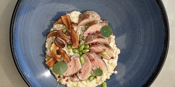 250g Bryndzové krupoto s bravčovou panenkou