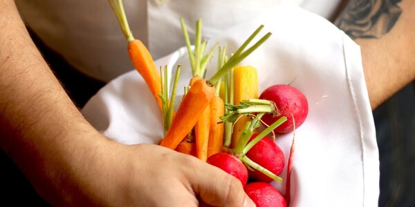 every day different cream from fresh vegetable