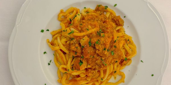 Pici  alla boscaiola 