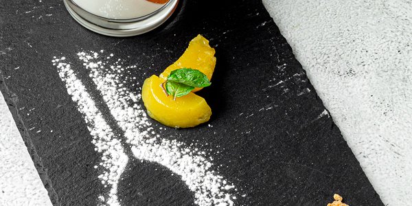 MANGO-CHILLI PANNA COTTA