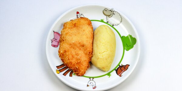 kurací rezník v panko strúhanke,