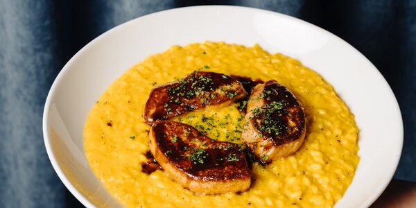Risotto alla Milanese, Foie Gras et Jus