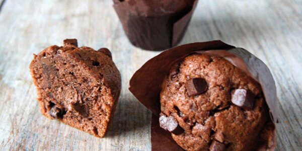 MUFFIN AL CIOCCOLATO O ALBICOCCA