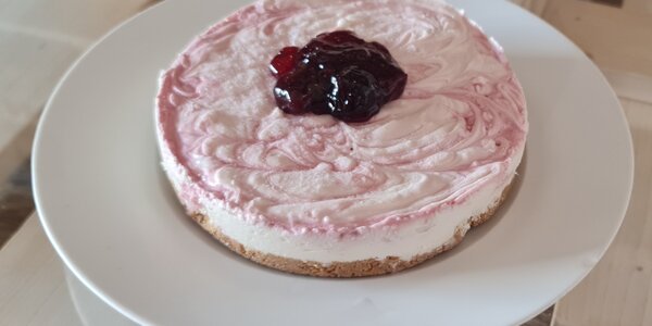 Cheesecake alle amarene 