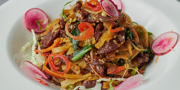 JAPCHAE KOREAN NOODLES