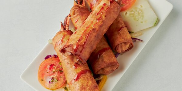 Prawn & Calamari Spring Rolls