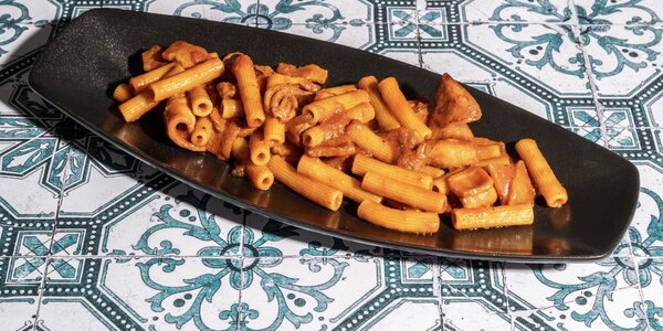 Maccherone amatriciana di mare