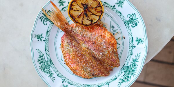 Grilled Red Mullet 