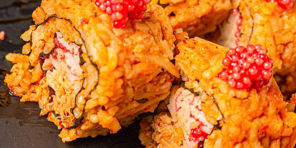 NAIJA RELOADED (Smoky jollof rice rolls)