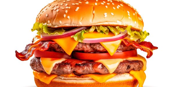 Double cheese burger