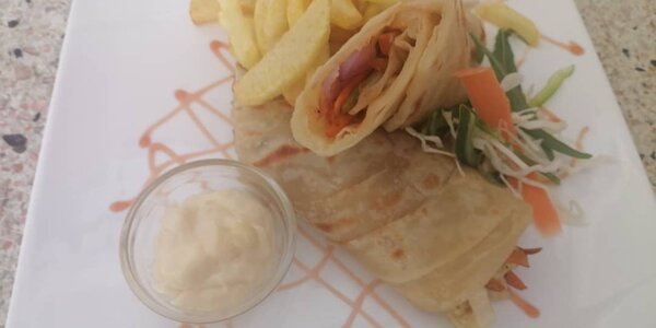 Chapati vegetable rolls