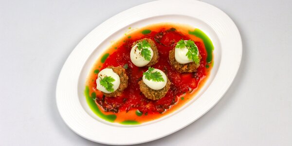 deepfried basil arancini, 