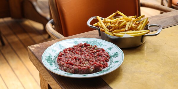 Beef Tartare, French Fries