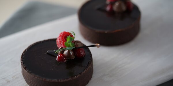 70% Chocolate Tonka Tart