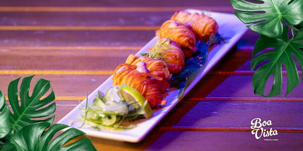 LANGOSTINO PATATA (5 PIEZAS) | SHRIMP POTATO (5 PIECES)
