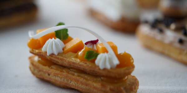Mango Passion Fruit Eclair