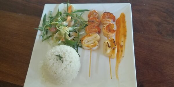 Seafood mishkaki