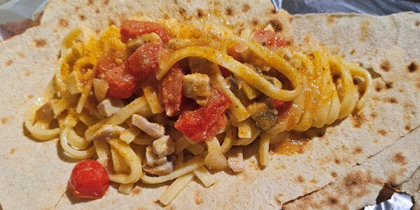 Pasta al Pesce spada affumicato