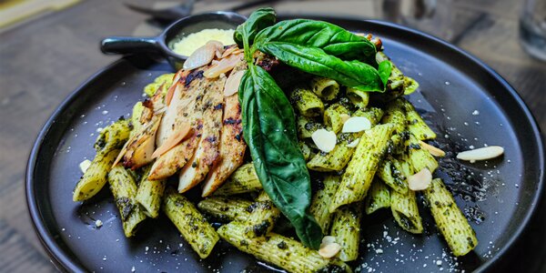 Penne Pesto With Chicken