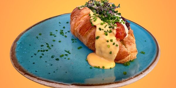 CROISSANT WURST & CHEDDAR  390 gr