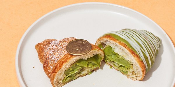 Matcha croissant