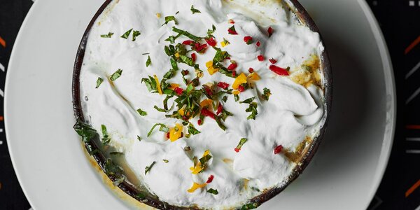 Mixed Meat Pepper Soup Cappuccino