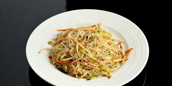 168A. Spaghetti di riso e verdure 