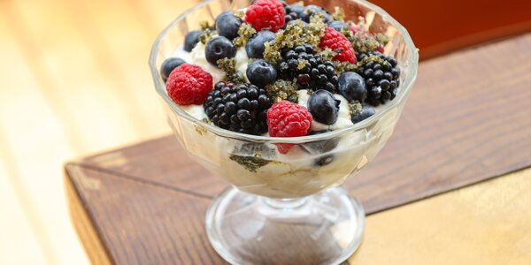 Seasonal Berries, Chantilly Cream & Herbal Sugar