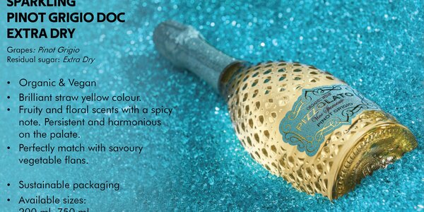 Sparkling Pinot Grigio Extra Dry 750 ml