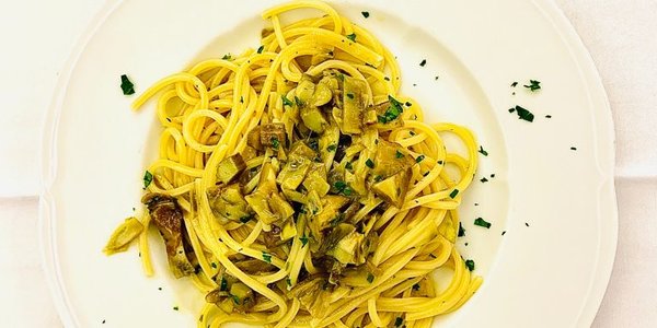 Spaghetto al carciofo 