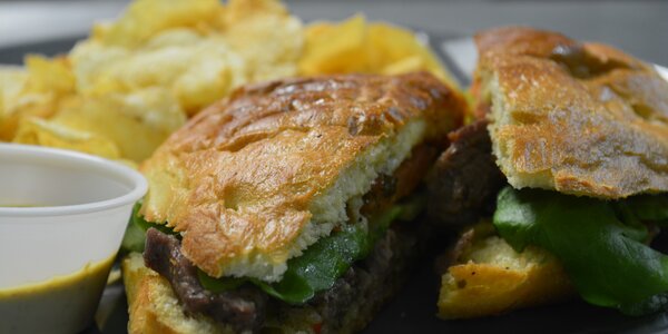 Skirt Steak Sandwich