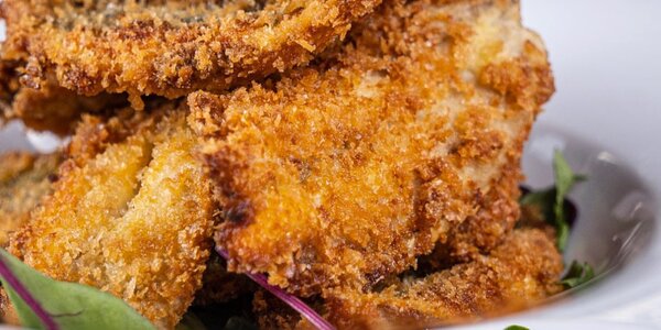 alicette fritte e marmellata di cipolla