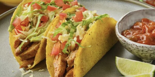 TACOS DE POLLO ( 2 PIEZAS / 2 PIECES)