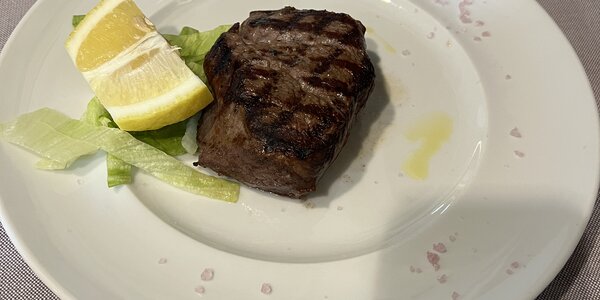 Filetto di manzo alla griglia (min 250g)