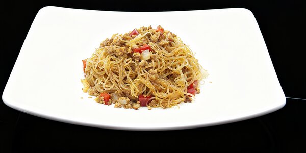 173. Spaghetti soia piccante