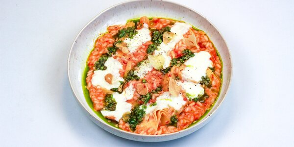 risotto cherry pomodorini with artichokes, 