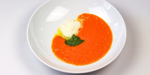 San Marzano tomato soup,