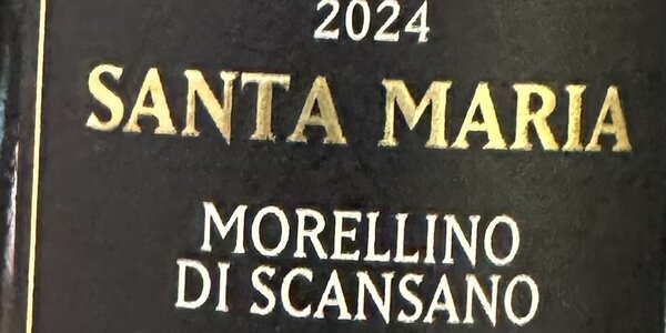 Santa Maria morellino 2024