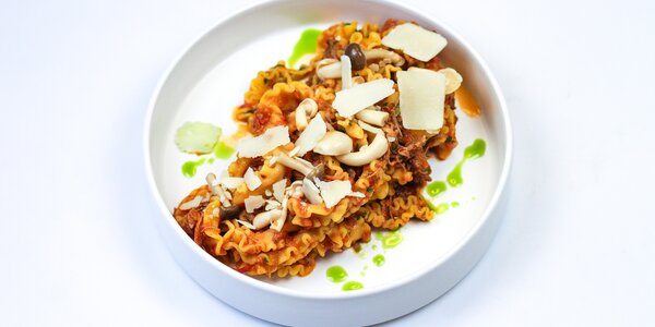 mafaldine s kačacím ragú, 