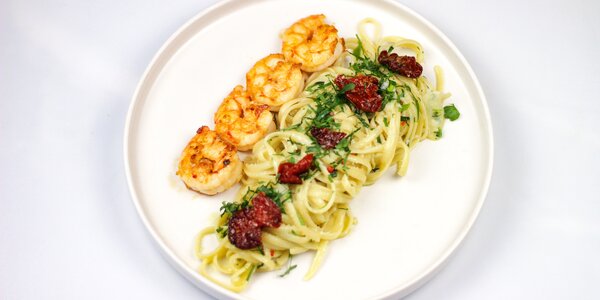 LINGUINE & PRAWNS