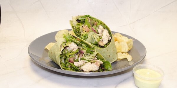 Spinach Chicken Wrap