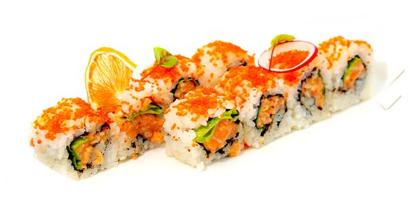 104 Maki spicy salmone