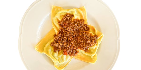 Tortelli maremmani al Ragù di manzo