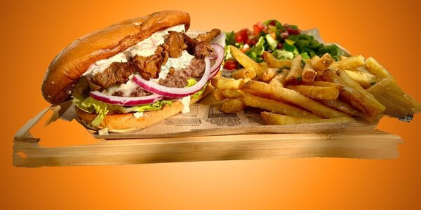 Smash Bun Garlic Mushroom