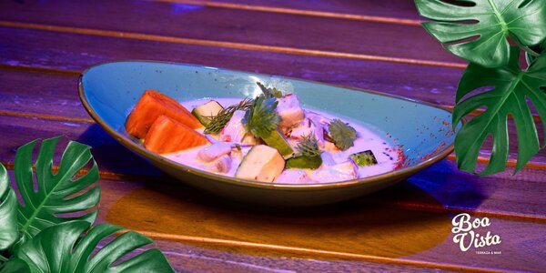 CEVICHE DE CORVINA 