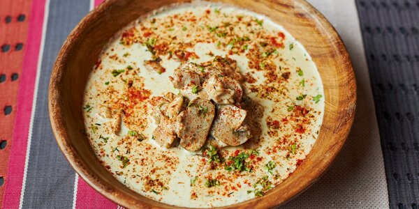 Chicken & Oyster Mushroom Soup