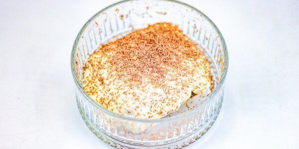 tiramisu s domácou piškótou, 