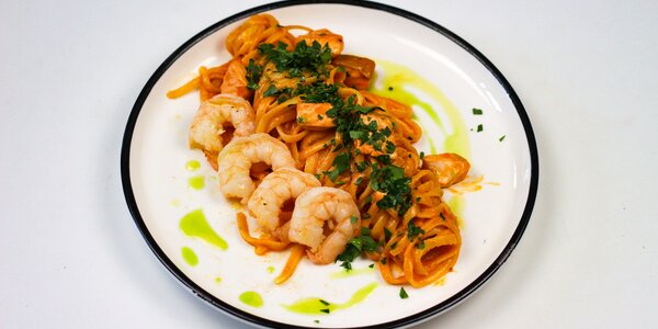 Linguine s paradajkovou omáčkou, 